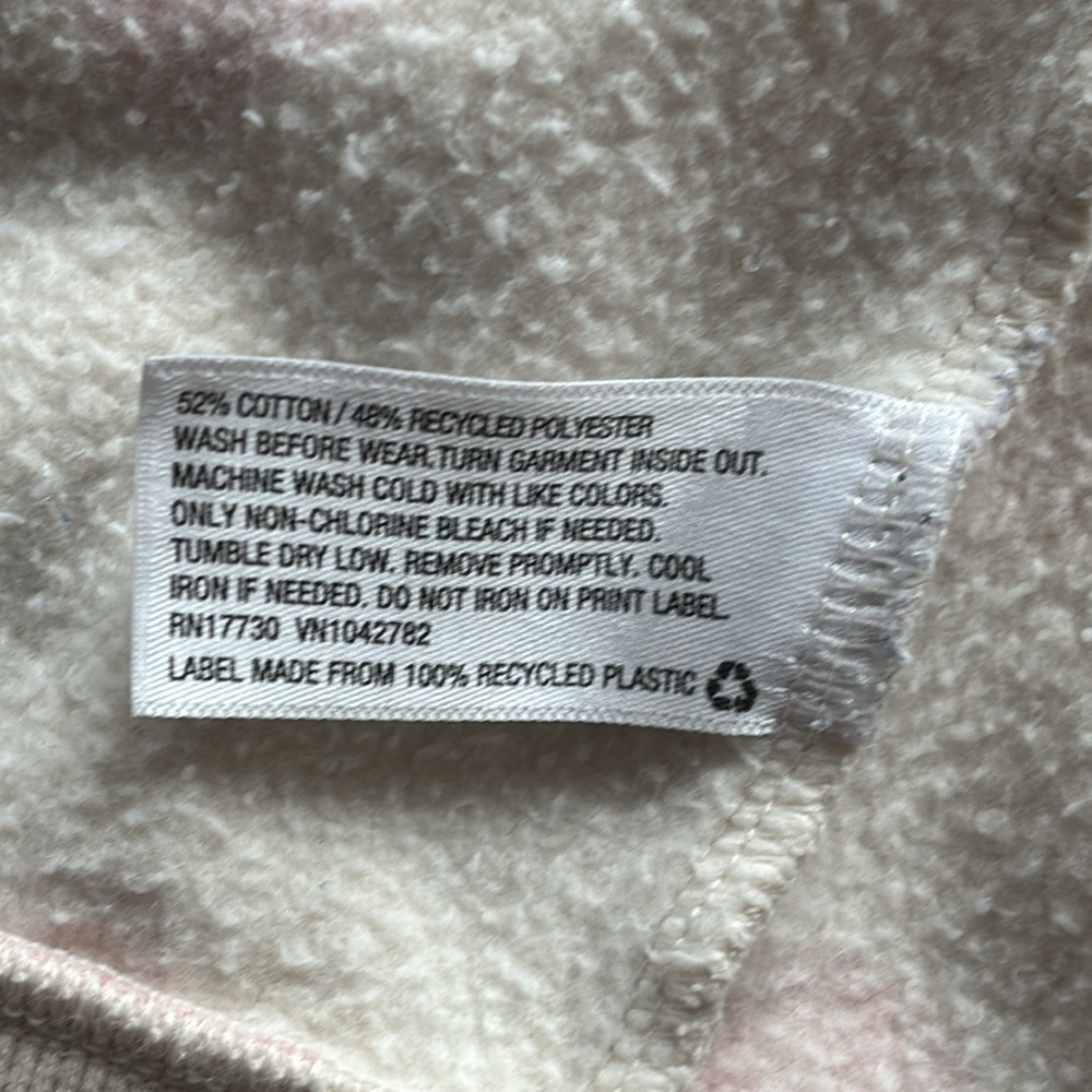 Cat & Jack cream zip up fleece - Picture 9 of 9